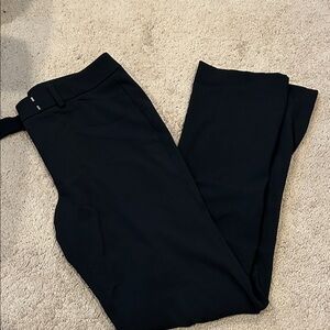 White House Black Market Classic Black Pants - The Boot